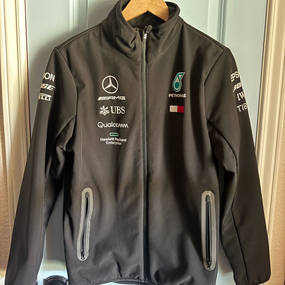 Mercedes AMG Petronas Gray Performance Jacket F1 racing